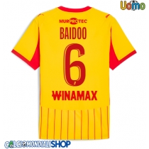 Maglie da calcio RC Lens Samson Baidoo #6 Prima Maglia 2025-26 Manica Corta